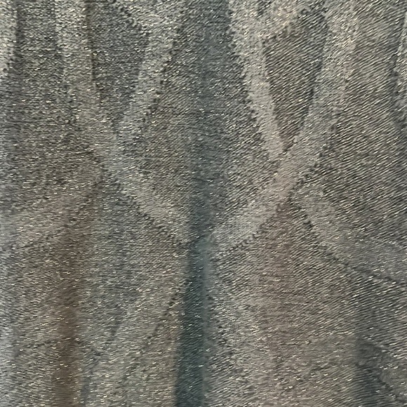 Simply Vera Vera Wang Shimmering Blue Sweater Dress Size M - Picture 3 of 10